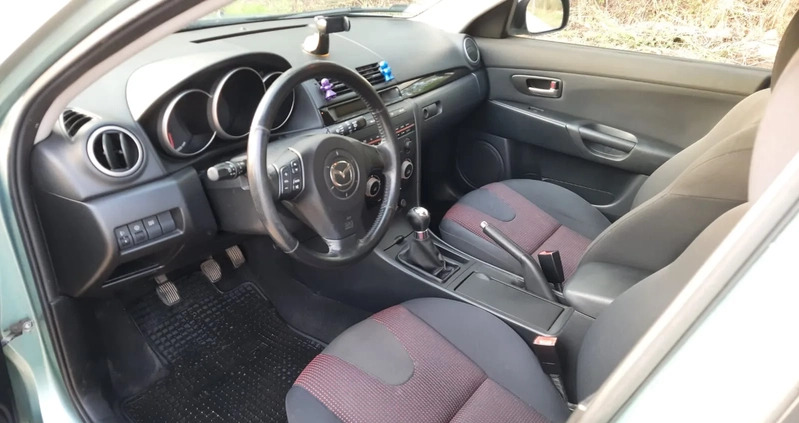 Mazda 3 cena 6900 przebieg: 185600, rok produkcji 2005 z Lipsk małe 352